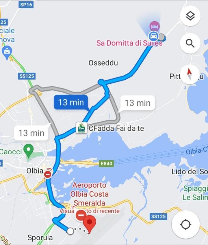 Апартаменты Sa Domitta Di Suiles Ольбия Экстерьер фото